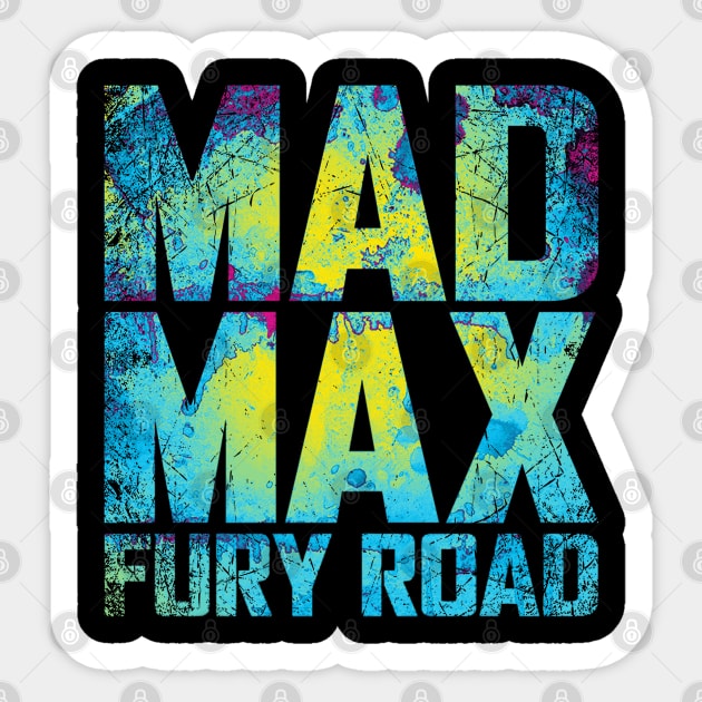 Road to Retribution Max Film Tribute T-Shirt Sticker by SimoneDupuis